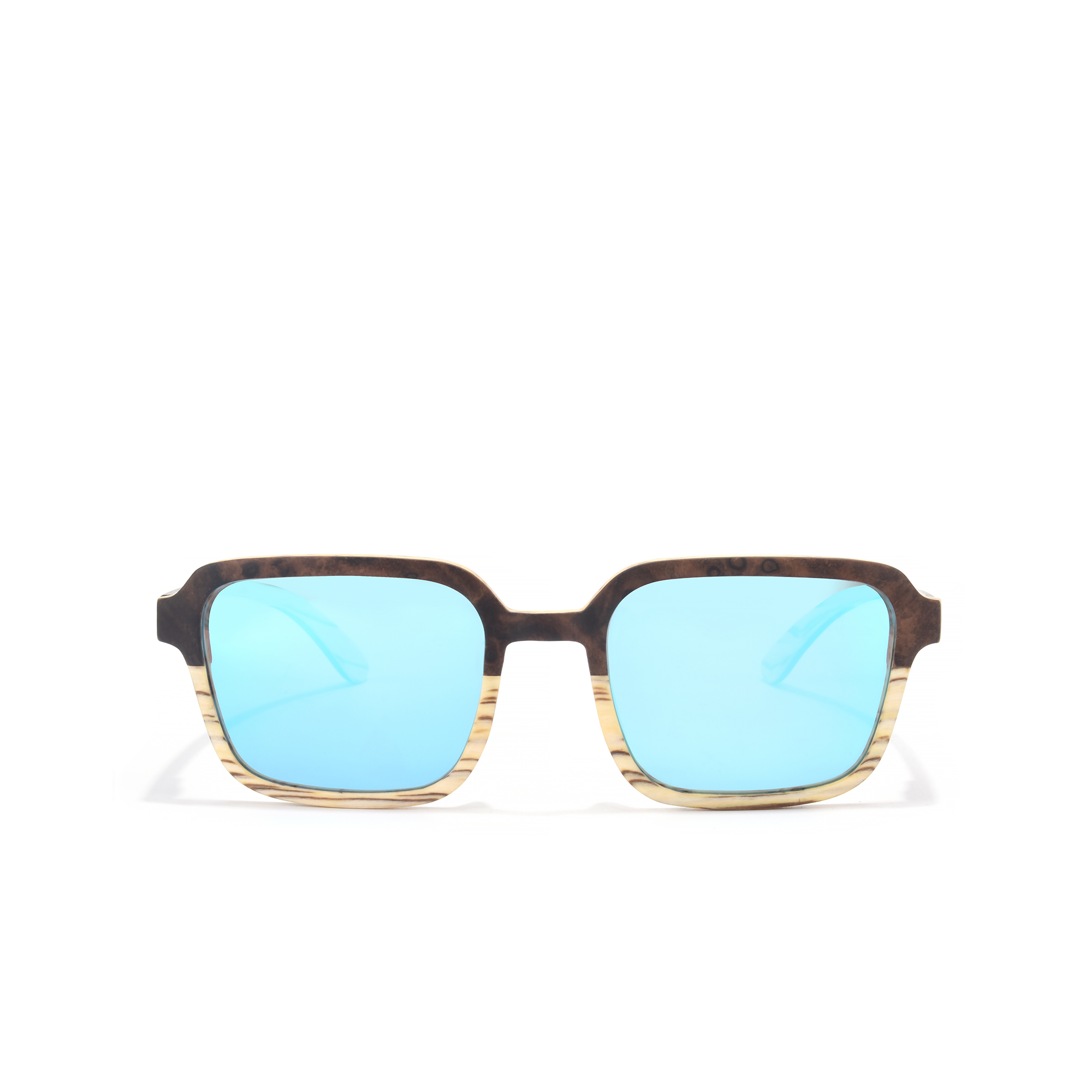 whitechapel – blue Square sunglasses with blue lenses