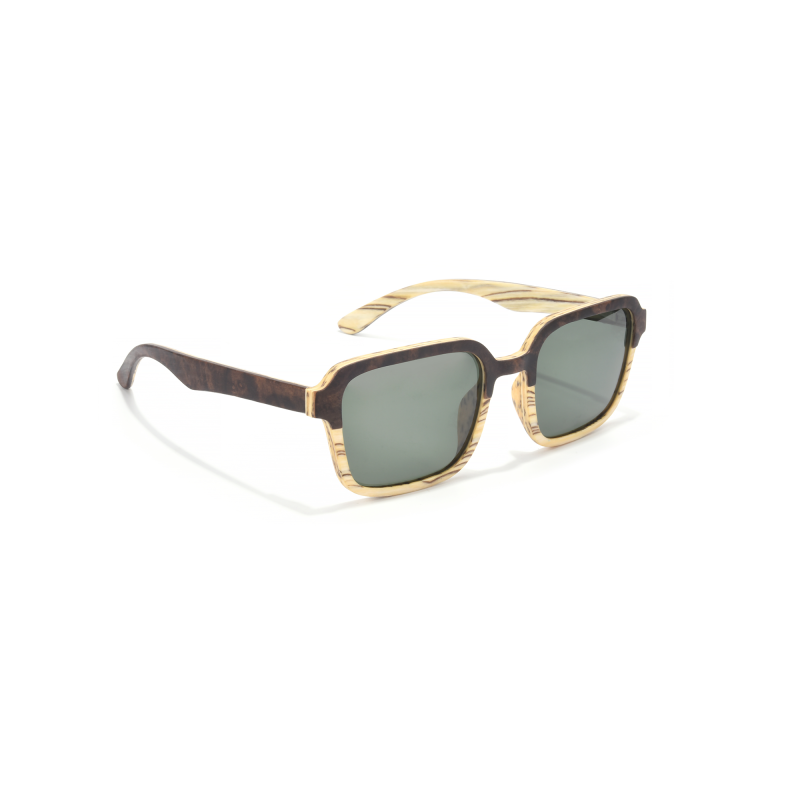Stylish tortoiseshell sunglasses with dark lenses