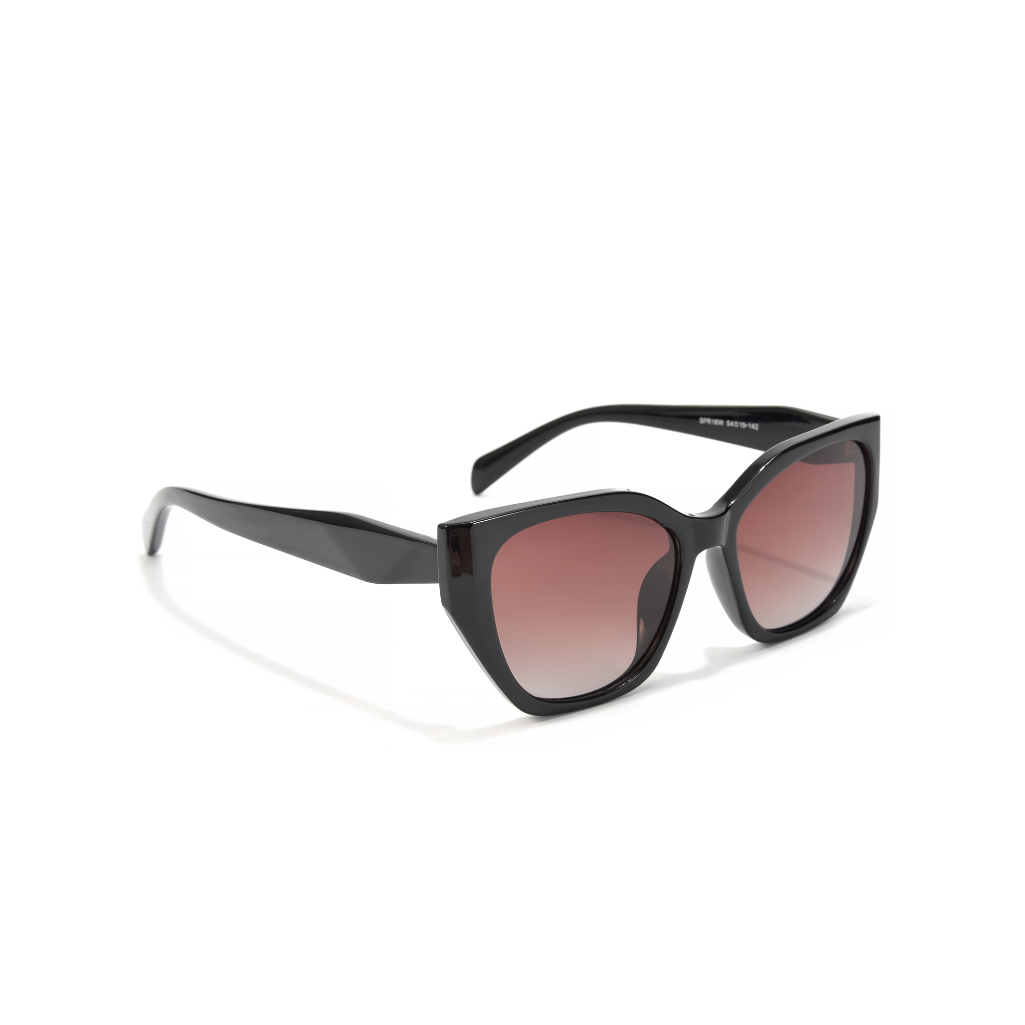 Duchess black brown Stylish black sunglasses with tinted lenses.