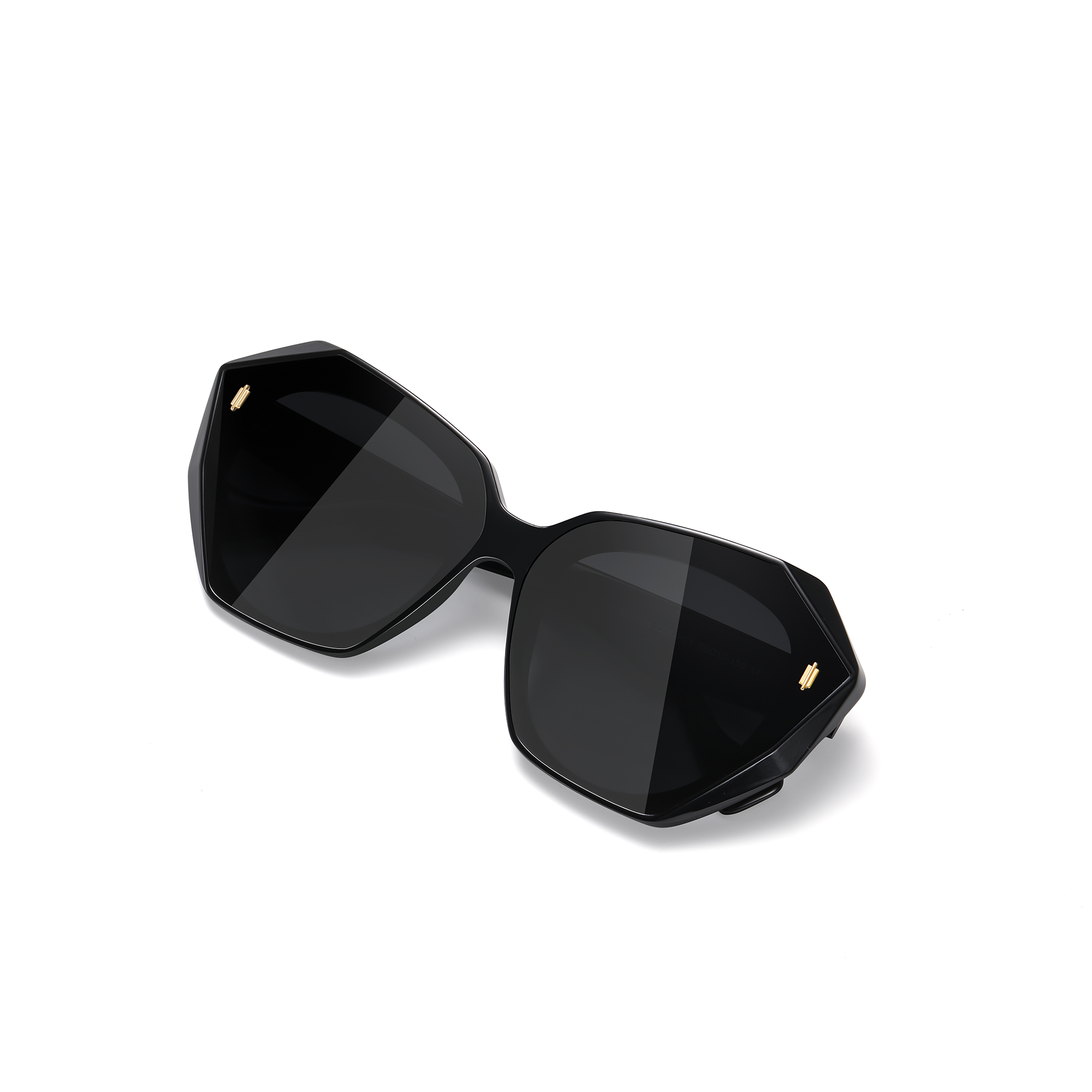 mercer by find unusual black top Stylish black sunglasses with dark lenses