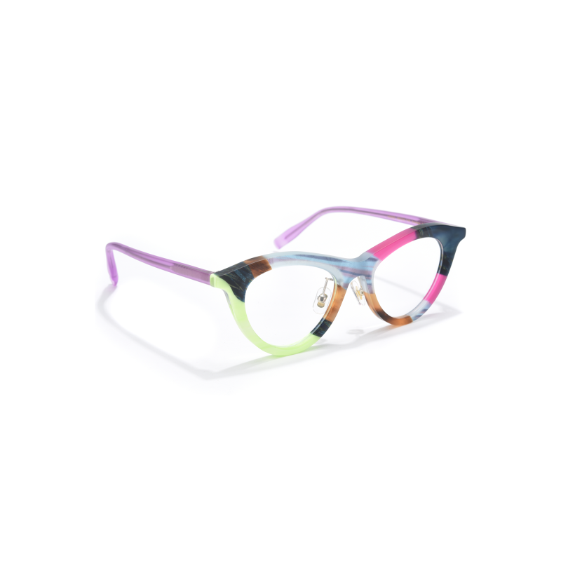 Tabernacle | Bold Multi-Colour Cat-Eye Optical Frame
