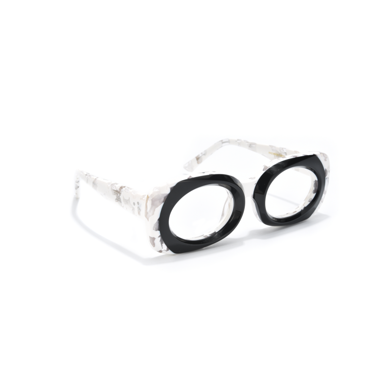 Bruton | Oversized Oval Acetate Glasses
